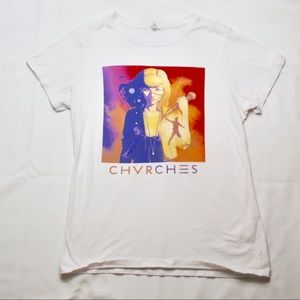 ✨CHVRCHES✨band t shirt cute graphic hipster SOLD